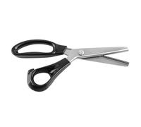 Bewinner Professional Pinking Shears Scissors, Edge Fabric Decorative Shears with 3/4/5/7mm Teeth, 23cm Stainless Steel Blades for Dressmaking, Leather & Crafts (3mm)