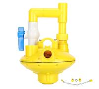 Bewinner Professional Water Pressure Regulator for Poultry Farm, Automatic Double-Pipe Pressure Reducing Valve for Chicken Duck Turkey Drinking Water Equipment (Premium regulating valve)