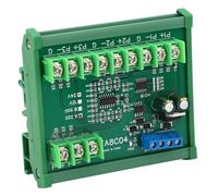 Bewinner PT100 RTD Temperature Sensor Module Resistance Collection RS485 Guide Rail Housing -40℃ to +500℃ DC24V for Industrial Control System DIN35 C45 (A220 DC24V)