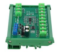 Bewinner PT100 RTD Temperature Sensor Module Resistance Collection RS485 Guide Rail Housing -40℃ to +500℃ DC24V for Industrial Control System DIN35 C45 (B500 DC12V)