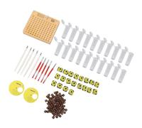 Bewinner Queen Bee Rearing System, Beekeeping Grafting Kit with Plastic
