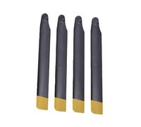 Bewinner RC Helicopter Main Rotor Set, Precision Balanced Propeller Assembly with Aerodynamic Blades for C187 C186MAX BO 105 RC Repairs