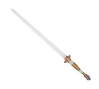 Bewinner Realistic Retractable Anime Sword Prop - 3D Printed Cosplay Costume Sword with Luminous Blue Vane/Wing for Movie & Collection (Luminous Green)