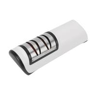 Bewinner Rechargeable Electric Cutter Sharpener, Small Kitchen Knife Sharpening Tool, Quick Sharpening Polishing for Chef's Knife, Fruit, Cleaver, Black, 500mAh