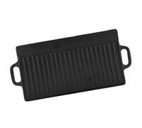 Bewinner Rectangular Double Sided Cast Iron Pan, Pre-Seasoned Reversible Griddle for Grill and Flat Top, 20 Inch Heavy Duty Cookware for Stovetop and Oven, Indoor Outdoor Cooking with