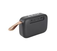Bewinner Red Small Bluetooth Speaker 4.2 Portable Wireless Outdoor Speaker with Subwoofer, 400mAh Battery, TF Card & USB Playback, 10M Range, Built-in FM Radio (Black)