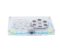 Bewinner Reel to Reel Blank Cassette Tape 46 Min, Type I Ferric Recording Tape, C-46 Normal Bias Low Noise DIY Music Cassette for Recording, Moving Visual Effect, Silver (Silver)
