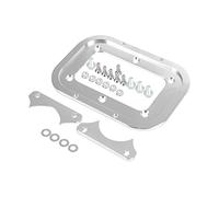 Bewinner Replacement Aluminum Battery Tray for Optima Batteries, Durable and Anti-, Ideal for Car Owners, Blue Red Yellow Top