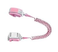 Bewinner Retractable Steel Cord Anti Lost Wrist Link for Toddlers, Easy to Attach to Stroller or Backpack, Length: 200cm/78.74inch (Pink)