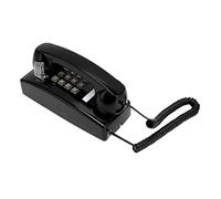Bewinner Retro Wall Mounted Telephone Classic Corded Phone with Volume Control, Double Gong Metal Mechanical Ringtone, Vintage Wall Phone for Home Office Living Room School Decor