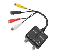 Bewinner RF Coaxial Modulator, AV to RF VHF Converter, NTSC Channel 3 4