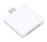 Bewinner RFID Smart Card Reader, USB C Phone OTG Card Reader, R65 ID Reader Contactless For Conference Sign In, Home School Pass(R65D)