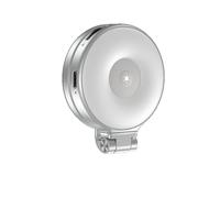 Bewinner RGB Magnetic Selfie Light with Dual Modes | 30-LED Shadow-Free Illumination, 360° Adjustable Arm & 14N Magnetic Mount for Photography/Streaming