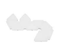 Bewinner RGB Triangular Lights, 16M Colors, Music Sync, Modular Design, APP Control, Suitable for Home Theater or Gatherings, Easy Installation for Wall Decoration with Remote Controller