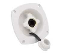 Bewinner RV City Water Inlet with Connector, RV Water Inlet Hose (White)