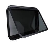 Bewinner RV Emergency Window 914 X 559mm, Tempered Glass RV Push Out Exit