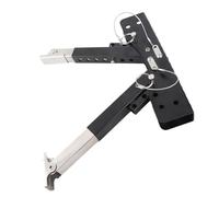 Bewinner RV Folding Step Stabilizer Adjustable Support for Travel Trailer And 5th Wheel Stainless Steel