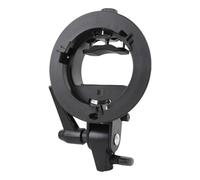 Bewinner S Type Bracket Bowens Mount, for Godox AD100Pro AD200Pro V860III V1, Adjustable Speedlight Handle Precise Tilt Control for Speedlite Flash Snoot Softbox Beauty Dish