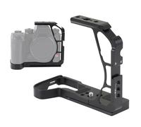 Bewinner S1II/S1RII Camera Cage | CNC Aluminum Alloy Rig with Arca Plate & Multi-Threaded Holes for Mic/Light Accessories