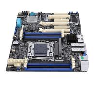 Bewinner Server Motherboard LGA2011-3, Dual 10GbE Ports, 8 DDR4 Slots, 7 PCIe 3.0, U.2 & M.2, ATX for E5-1600/2600 V3/v4, NAS, AI, Rendering