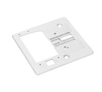 Bewinner Sewing Machine Needle Throat Plate, Steel Needle Plate