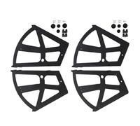 Bewinner Shoe Cabinet Hinge Flip Rack 4 Pack - ABS Turning Rack for Shoe, Increase Cabinet Capacity, Rustproof Drawer Hinge Frame Plate Accessory for Home Furniture