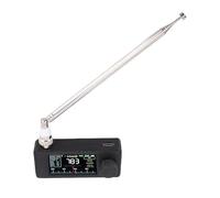 Bewinner SI4732 Portable Shortwave Radio Receiver with 1.9 Inch IPS Screen, Full Band AM FM LSB USB Support, Telescopic Antenna, 10H Battery for Travel, Emergency (Black)