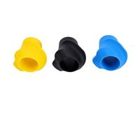 Bewinner Silicone Tennis Racket Grip Training Aid for Natural Grip Separation Swing Tool Blue, Yellow