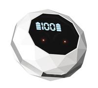 Bewinner Sleeping Earphones LED Display Advanced Bluetooth 5.4 HiFi Noise Cancelling Earbuds for Deep Sleep Optimization PC, ABS (White)