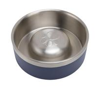 Bewinner Slow Feeder Dog Bowl, Stainless Steel Dog Food Bowl with Raised