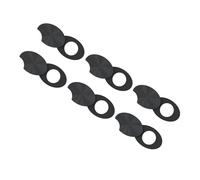 Bewinner Smart Glasses LED Light Blocking Stickers Fit for Meta Sliding Adhesive Eyeglass Camera Cover, Reusable Black Sunshade Privacy Accessory