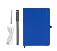Bewinner Smart Pen Notebook Set, Digital Notepad Electronic Notebook with 360 Degree Writing AI Drawing OCR Real-Time Sync for Android Smartphones and Tablets (Blue)