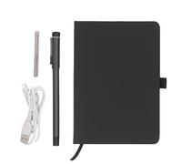 Bewinner Smart Pen Notebook Set, Digital Notepad Electronic Notebook with 360 Degree Writing AI Drawing OCR Real-Time Sync for Android Smartphones and Tablets (Black)