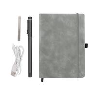 Bewinner Smart Pen Notebook Set, Digital Notepad Electronic Notebook with 360 Degree Writing AI Drawing OCR Real-Time Sync for Android Smartphones and Tablets (Grey)