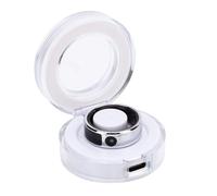 Bewinner Smart Ring for Men and Women, Touch Screen Fitness Tracker with Step Counting, Charging Bay, APP BT Connection Phone Video Camera Control (8#)