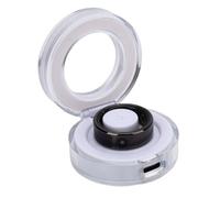Bewinner Smart Ring for Men and Women, Touch Screen Fitness Tracker with Step Counting, Charging Bay, APP BT Connection Phone Video Camera Control (11#)