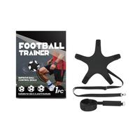 Bewinner Soccer Trainer with Adjustable Wrist Strap, Automatic Rebound Football Juggling Trainer for Ball Control Skills, Dribbling & First Touch Practice Tool for Beginners & Advanced (1pc)