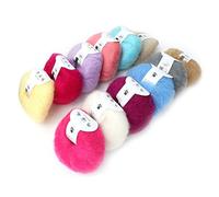 Bewinner Soft Mohair Wool Yarn for Knitting - 30% Mohair, 20% Wool, 50% Fiber - Hand Washable, Anti-Pilling, 25g Skein - Weave Scarves, Sweaters, Hats, Shawls (1 Set of Twelve Colors)