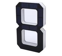 Bewinner Solar LED House Number Large Modern Address Number for Outdoor Decoration 8 Black Automatic On/Off for Easy Operation Energy Saving for Home Exterior