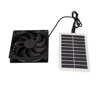 Bewinner Solar Power Panel Exhaust Fan 3W with 87.18CFM Airflow