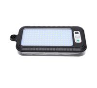 Bewinner Solar Powered LED Light Motion Sensor, 15m String Lights Remote Modes Adjustable Outdoor Garden Wall Light, 4500mAh Rechargeable Camping Lantern