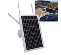 Bewinner Solar Powered Outdoor 4G LTE Modem Router with SIM Card Slot, Outdoor WiFi Router with 15W Solar Panel, Built in (European Version(B1/3/7/8/20/28A/40 B1/8))