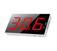 Bewinner Sound Level Meter, Digital Sound Level Meter, 3 Inch Large LCD Screen, 30 130dB Range, Clear And Bright Display, Advanced Alarm System, Wall Mounted Decibel Noise Meter for