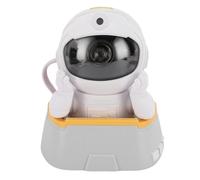 Bewinner Spaceman Themed LED Star Projector Lamp with Bluetooth Speaker Wireless Remote, Adjustable Angle Starry Sky Aurora Effects Night Light for Bedroom, Kids Room