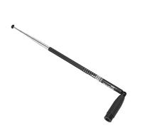 Bewinner SRH789 SMA Male Telescopic Antenna for Vertex VX Series, 95MHz-1100MHz Foldable Broadband Antenna with 3.2dBi Gain, 10W Power, Stainless Steel, Compatible with