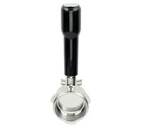 Bewinner Stainless Steel 54mm Coffee Portafilter Double for 870 880, Detachable Handle, Anti-Rust, Easy Clean, 8.3x2.1in (Black)