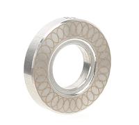 Bewinner Stainless Steel Cue Balance Ring for Billiard Pool Stick - 3/8" Weight for Training & Practice, Improves Cue Feel & Play (3/8 tooth club mid-wheel balance ring (8g))