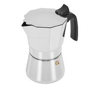 Bewinner Stainless Steel Stovetop Coffee Maker Premium Construction for Rich Coffee Flavor for Home Use (6 Cups 300ML)