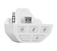 Bewinner Stereo Headphone Adapter for One Controller with 4 EQ Sound Modes, Detection Mode & Volume Control - Plug and Play Sound Enhancer