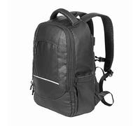 Bewinner Summer Cooling Backpack with Built-in Fan - Ventilated and Comfortable Design - Perfect for Beating the Heat - IPX-2 (Black)